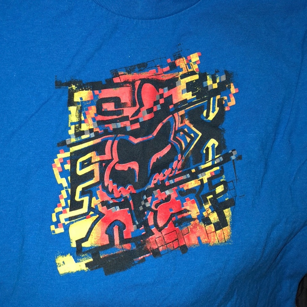 Boys Size Lg Fox Tee, Good Condition